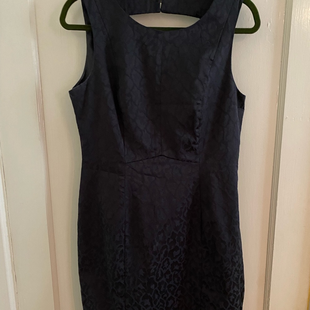 Black Cheetah Dress. Size 12